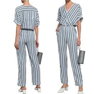 Maje Striped Jumpsuit